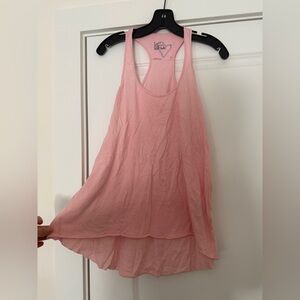 New Frank & Eileen Tee Lab light pink Racerback Hi-Low Tank M